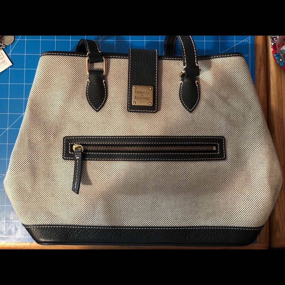 Dooney & Burke Tweed Bag